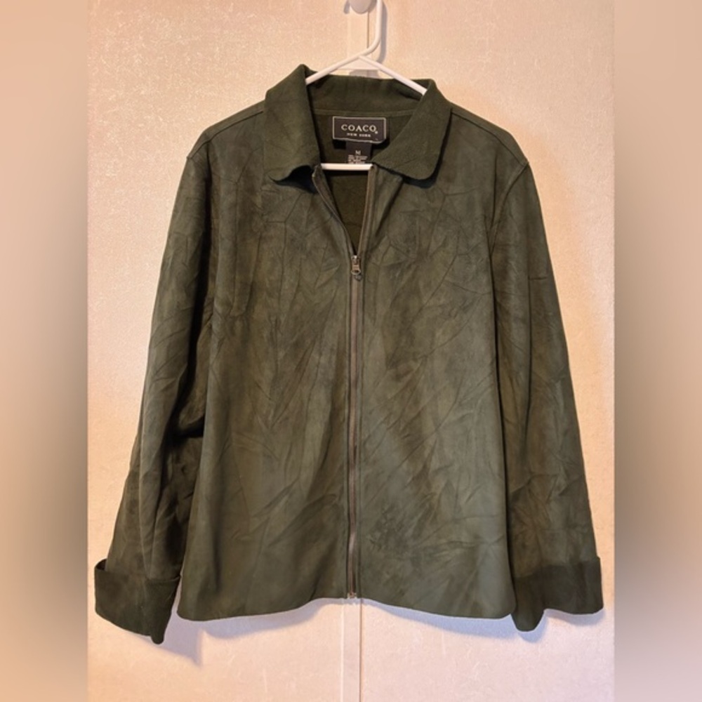 Coaco New York |  Dark Green Jacket | Size Medium